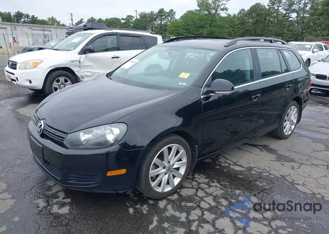 2014 Volkswagen Jetta Sportwagen 2.0L Tdi из США, поврежденный, VIN 3VWPL7AJ9EM609661